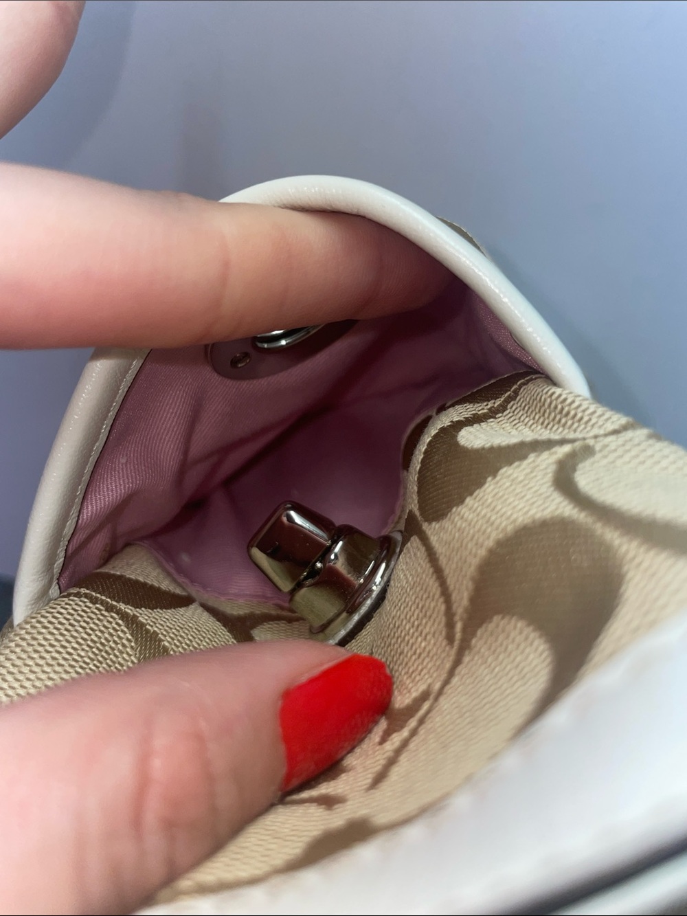 Coach ‘Gallery’ E/W Pleated Shoulder Tote - Picture 11 of 14